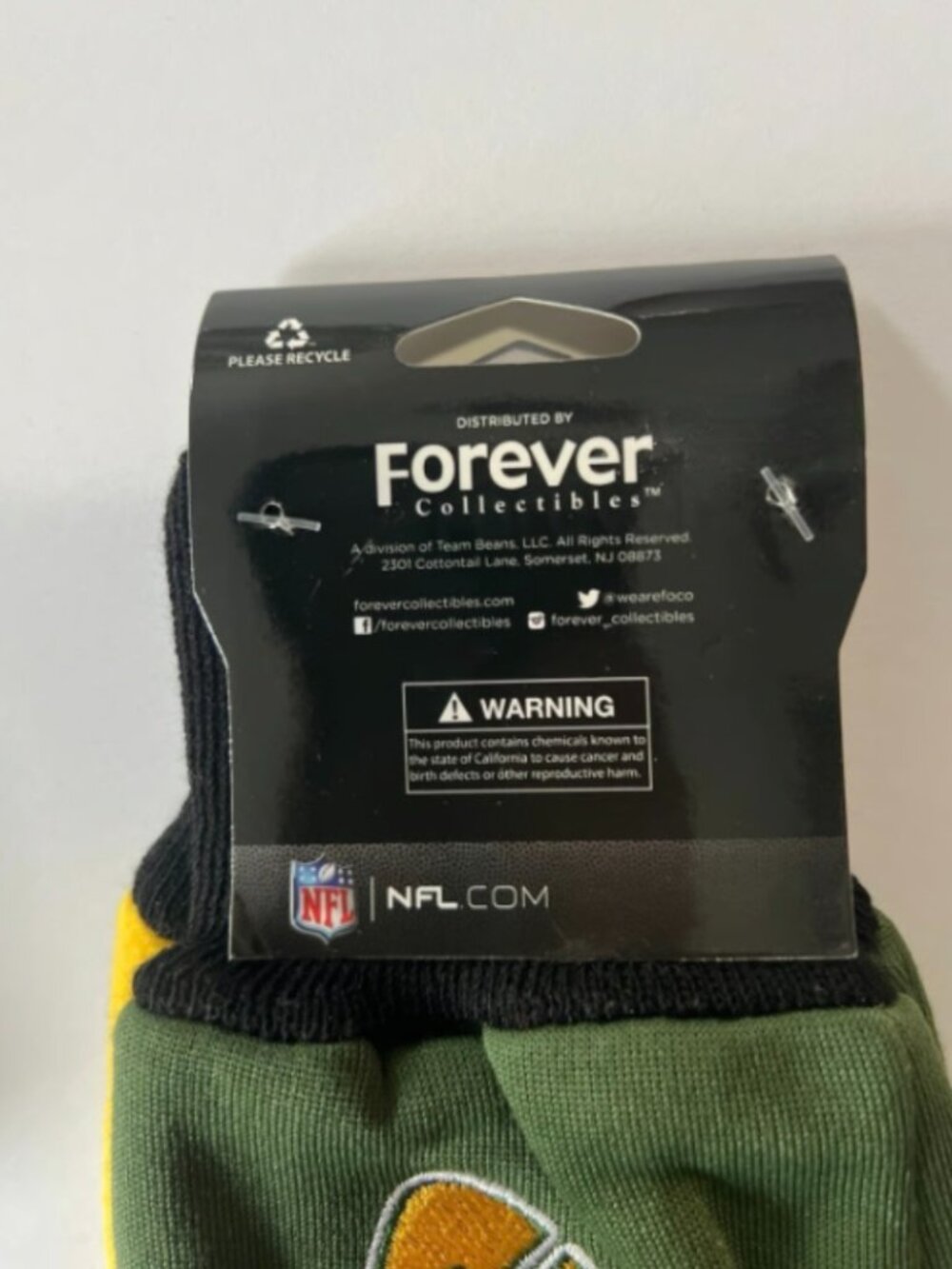 NFL Green Bay Packers Throwback Texting/Utility Gloves - Picture 4 of 4